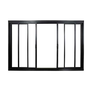 Janela Correr Standard 4 Folhas 150x100cm Vidro Liso Black