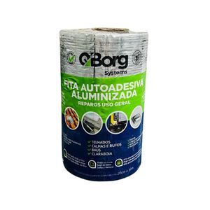 Fita Multiuso Aluminizada Auto Adesiva 20cm x 10m