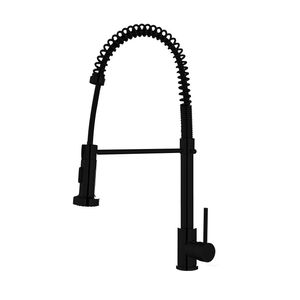 Torneira Monocomando Cozinha Mesa Gourmet 52cm All Black Matte