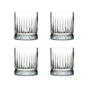 Jogo com 4 Copos Whisky Elysia 355ml