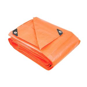 Lona Plástica Laranja 4x3 metros 100 Micras