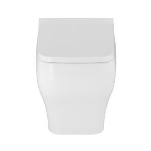 Bacia Convencional com Assento Sentiero Branco Brilhante