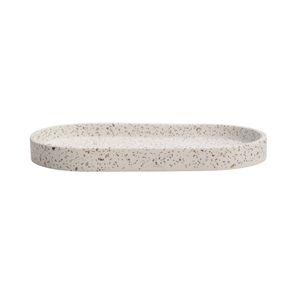 Bandeja para Banheiro em Cimento Off White
