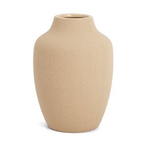 Vaso em Cerâmica Bege Médio