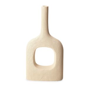 Vaso em Poliresina Bege Claro