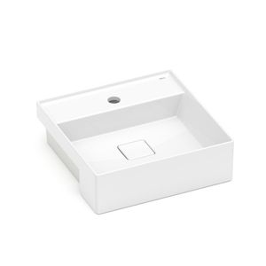 Cuba de Semiencaixe 40x40cm T10 Terra Branco