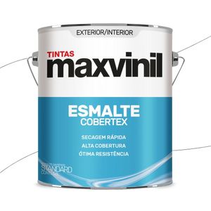 Tinta Esmalte Cobertex 3,6 Litros Brilhante Base Solvente Neve
