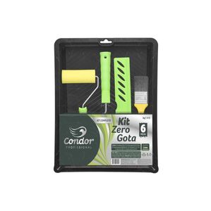Kit para Pintura com 06 Peças Zero Gota Kit para Pintura com 06 Peças Zero Gota