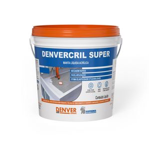 Manta Liquida Denvercril Super Balde 12 kg Branco