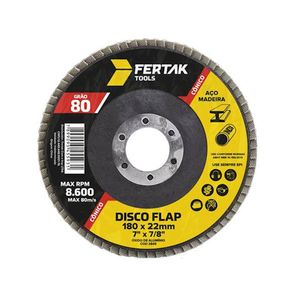 Disco Flap Cônico 180mm G80 Disco Flap Cônico 180mm G80