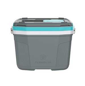 Caixa Térmica 32L Termolar Cinza/Verde