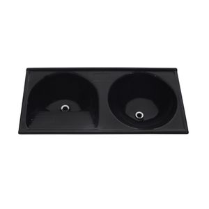 Tanque Marmofibra Decoralita Preto Absoluto 102x50