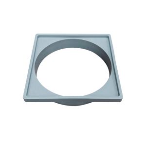 Porta Grelha 10x10 cm Plástico Cinza