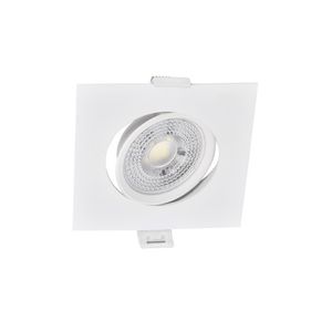 Spot LED Neo MR16 Embutir 5W 3000K Quadrado Branco Spot LED Neo MR16 Embutir 5W 3000K Quadrado Branco