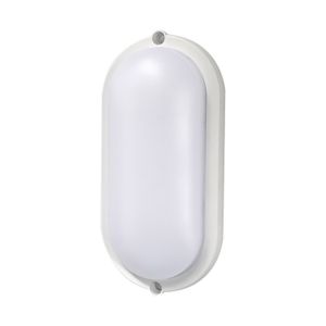 Tartaruga LED Easy 170 mm 10W 3.000K (Luz Quente) IP65 Branco