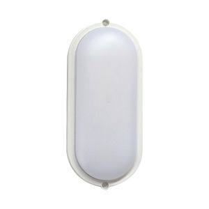 Tartaruga LED Easy 200 mm 18W 3.000K (Luz Quente) IP65 Branco