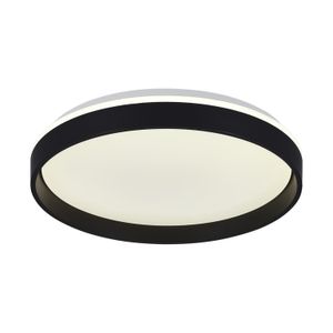 Plafon LED Duetto Redondo 39 cm 30W Preto