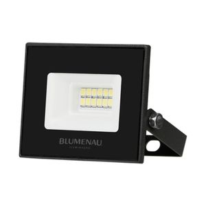 Refletor LED Play 10W 6.500K (Luz Fria) IP66 Preto Blumenau