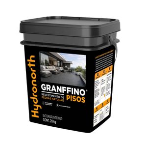 Granffino Pisos Pedras Naturais Café Balde Plástico 20 KG Hydronorth