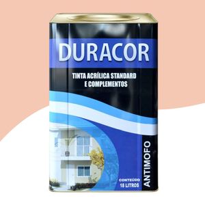 Tinta Acrílica Fosco Exterior e Interior Standard Fosco 18 Litros Pêssego