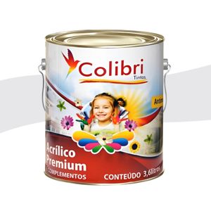 Tinta Acrílica Premium Semi Brilho Exterior e Interior 3,6 Litros Branco Gelo