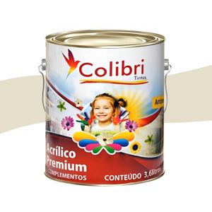 Tinta Acrílica Premium Semi Brilho Exterior e Interior 3,6 Litros Palha