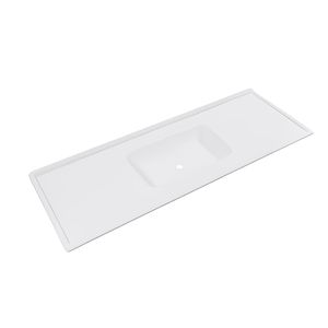 Pia Marmore Sintético 1,50 X 0,54 M Branco