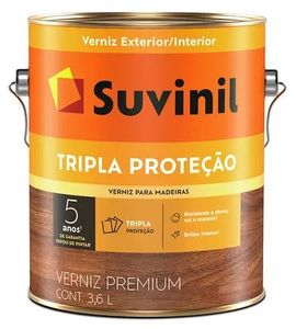 Verniz Brilhante Tripla Proteção 3,6 Litros Natural Verniz Brilhante Tripla Proteção 3,6 Litros Natural