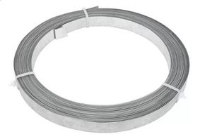 Fita Lisa 17mm Zincada Ceb Venda 5 Metros