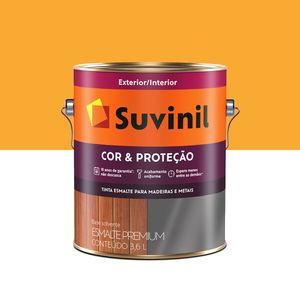 Tinta Esmalte Brilhante Cor e Proteção 3,6 Litros Amarelo Ouro Tinta Esmalte Brilhante Cor e Proteção 3,6 Litros Amarelo Ouro