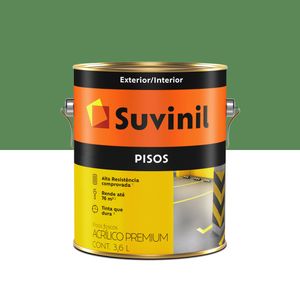 Tinta Fosco Para Piso 3,6 Litros Verde Tinta Fosco Para Piso 3,6 Litros Verde