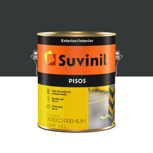 Tinta Fosco Para Piso 3,6 Litros Preto Tinta Fosco Para Piso 3,6 Litros Preto