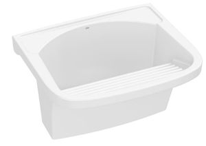 Tanque G 59X52cm com Mesa Branco 38 Litros