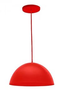 Pendente Design Td 821F Vermelho Fosco