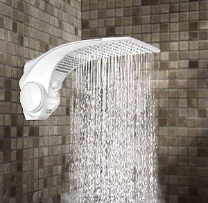 Chuveiro Ducha Duo Shower Quadra Turbo Multitemperaturas 220V 6800W Branco