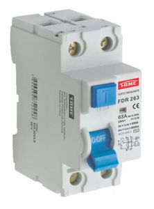 Dispositivo DR Interruptor Diferencial FD 2P 63A 30mA Condutor 16mm