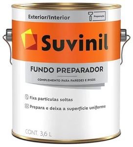 Fundo Preparador Base DÁgua 3,6 Litros Branco Fundo Preparador Base DÁgua 3,6 Litros Branco