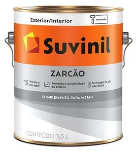 Zarcão 3,6 Litros Suvinil Zarcão 3,6 Litros Suvinil