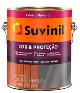 Tinta Esmalte Fosco Cor e Proteção 3,6 Litros Grafite Claro Tinta Esmalte Fosco Cor e Proteção 3,6 Litros Grafite Claro