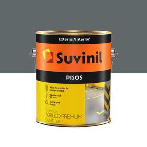 Tinta Fosco Para Piso 3,6 Litros Cinza Escuro Tinta Fosco Para Piso 3,6 Litros Cinza Escuro