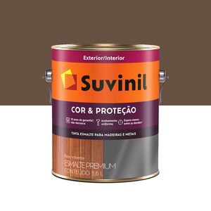 Tinta Esmalte Brilhante Cor e Proteção 3,6 Litros Tabaco Tinta Esmalte Brilhante Cor e Proteção 3,6 Litros Tabaco