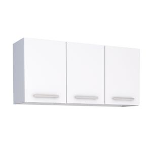 Armário Aço Aéreo Venus Flat 1,20 Metros Branco