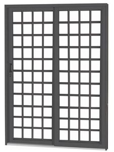 Porta de Correr CRV Romana Lateral 1,60x2,15 R12 Direita
