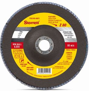 Disco Flap 40 Grãos 115mmx223mm 7