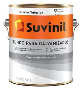 Fundo para Galvanizados 3,6 Litros Branco Fundo para Galvanizados 3,6 Litros Branco