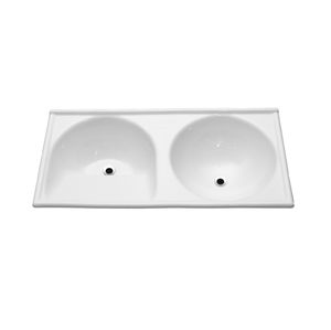 Tanque Marmofibra Decoralita Branco 102x50