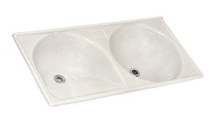 TANQUE MARMOFIBRA 120 X 60 CM BRANCO