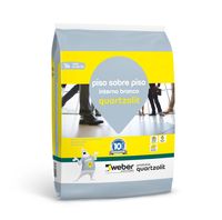 Argamassa Piso sobre Piso Interno Branco 20kg Plástica - Quartzolit