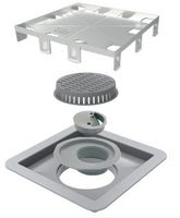 RALO QUAD.15X15CM TAMPA OCULTA INOX SQUARE