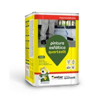 Impermeabilizante Pintura Asfaltica 18L - Quartzolit